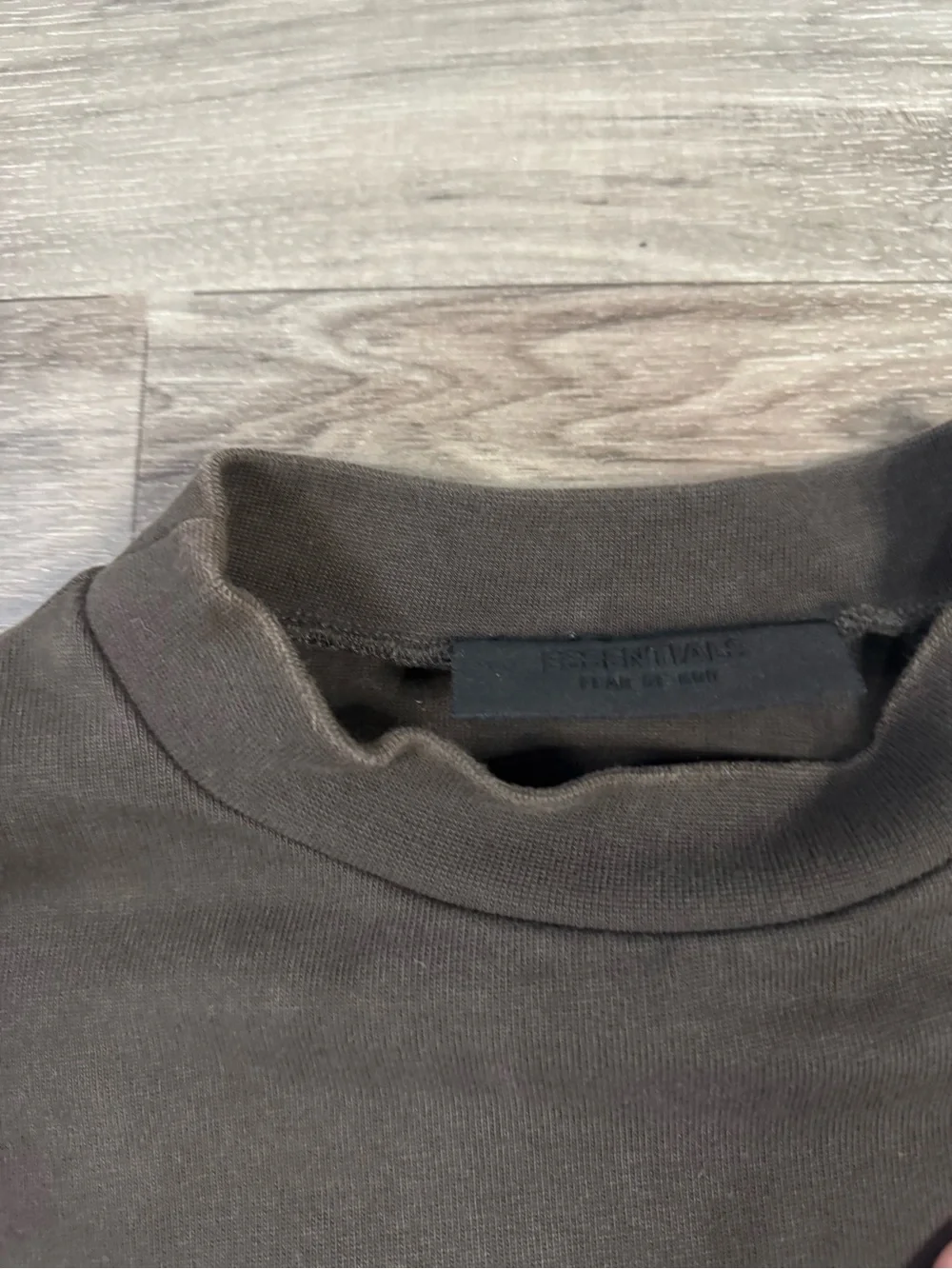 Fear of God Essentials Heavyweight Cotton Crewneck Long Sleeve Size Small